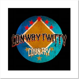 Conway Twitty - Art Drawing Posters and Art